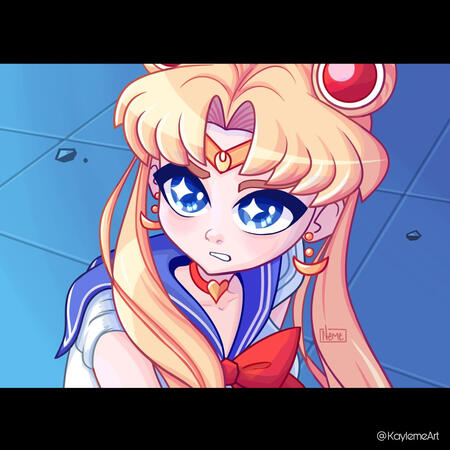 Sailor Moon Challenge Illustration